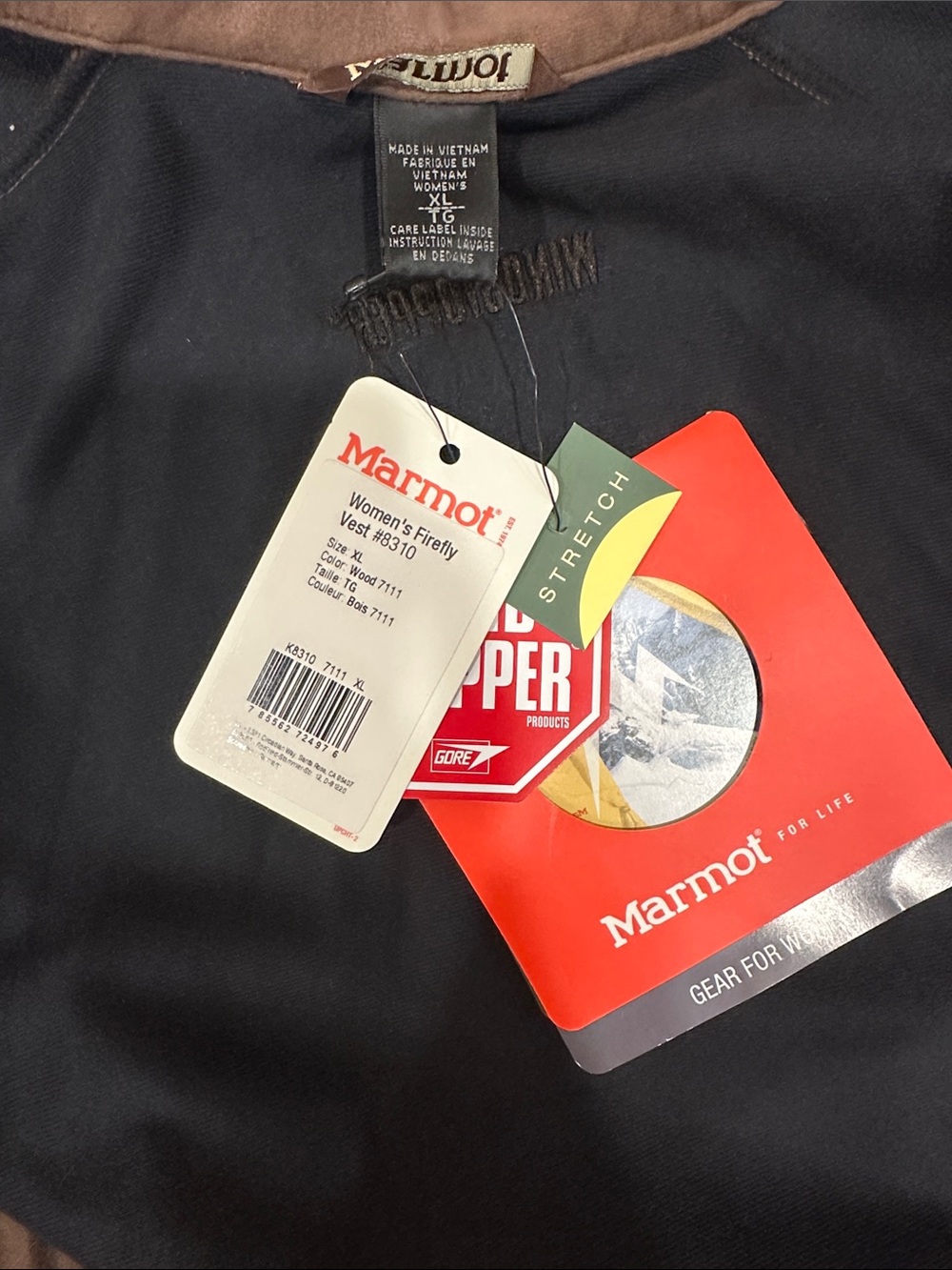 Marmot Women’s Firefly Vest - Windstopper - Picture 2 of 3